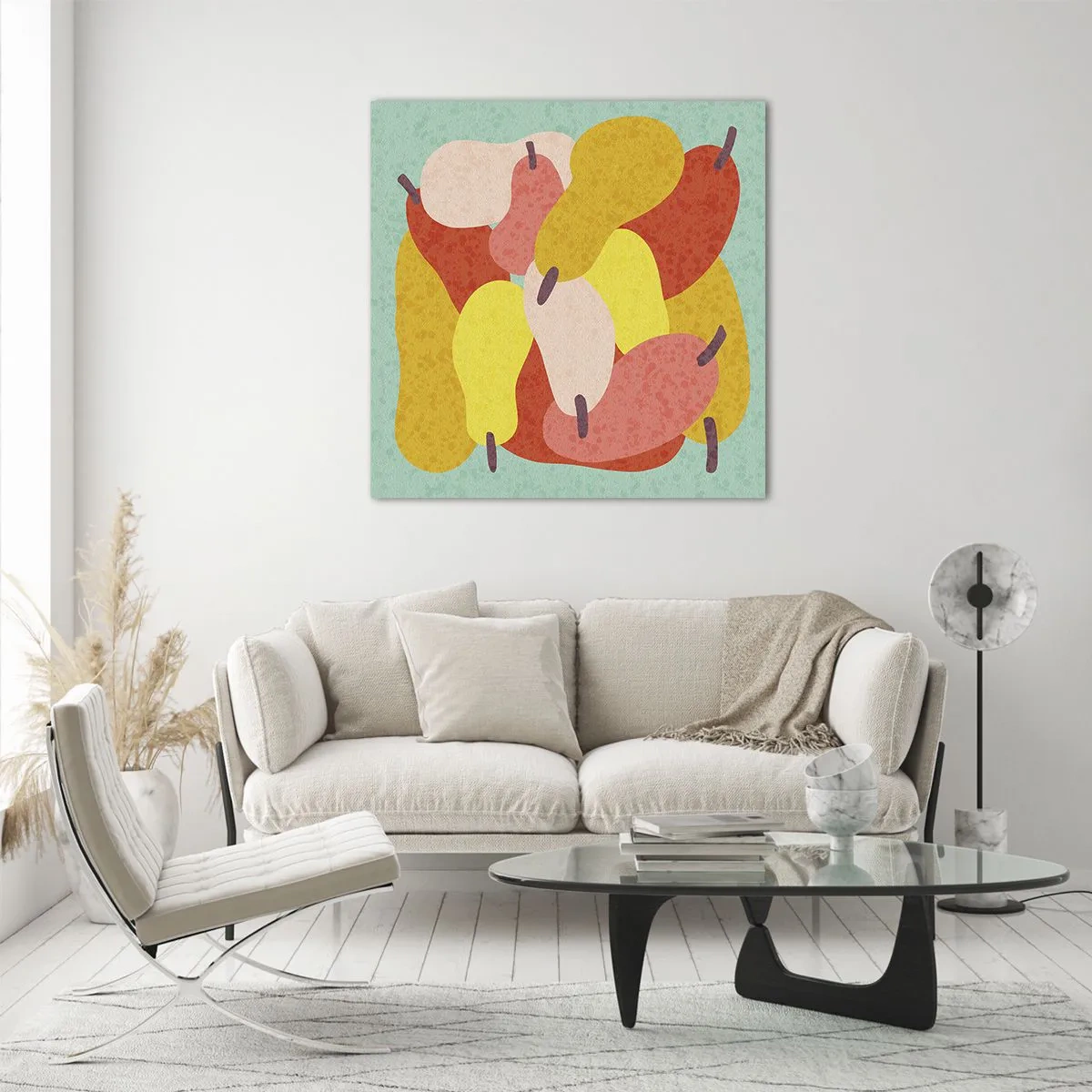 Obraz na skle - Ochutnajte letné slnko - 70x70 cm