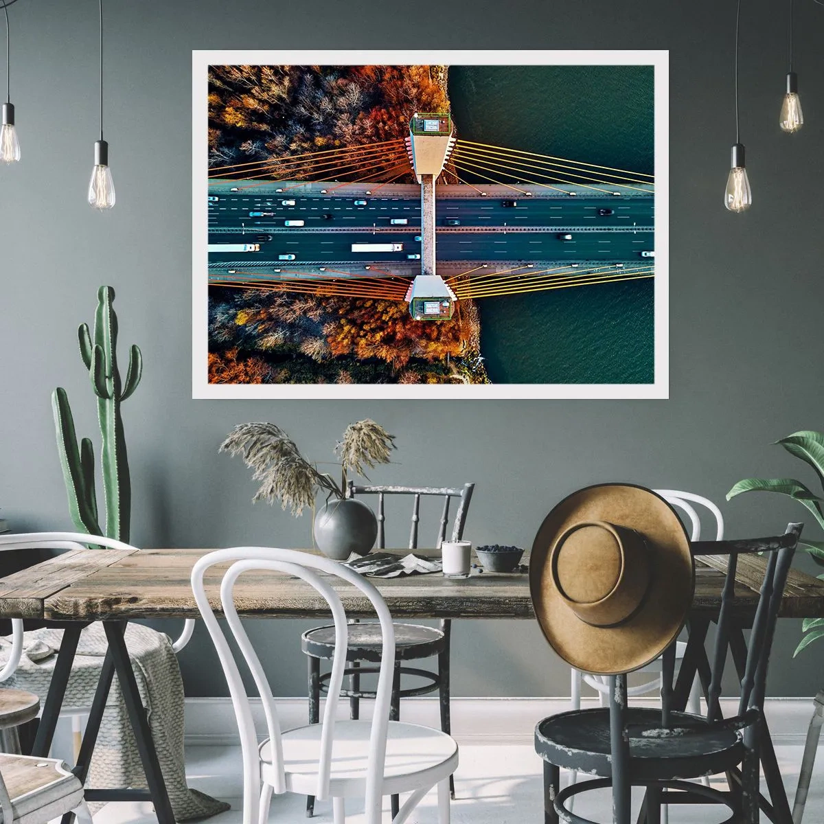 Plagát - Za vodami, za lesmi - 40x30 cm