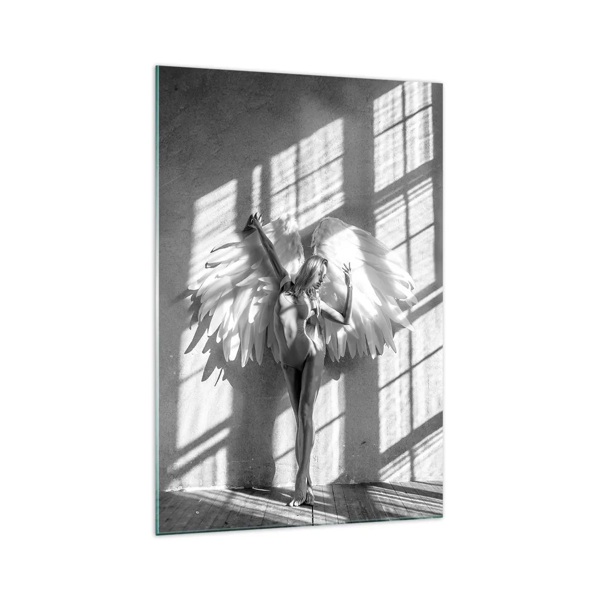 Obraz na skle - Priamo z neba - 70x100 cm