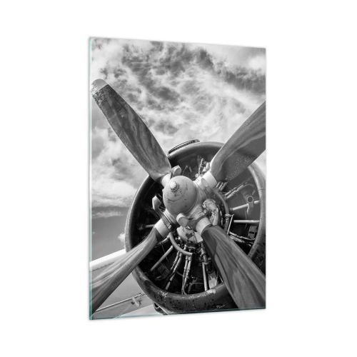 Obraz na skle - Dobyvateľ oblohy - 50x70 cm