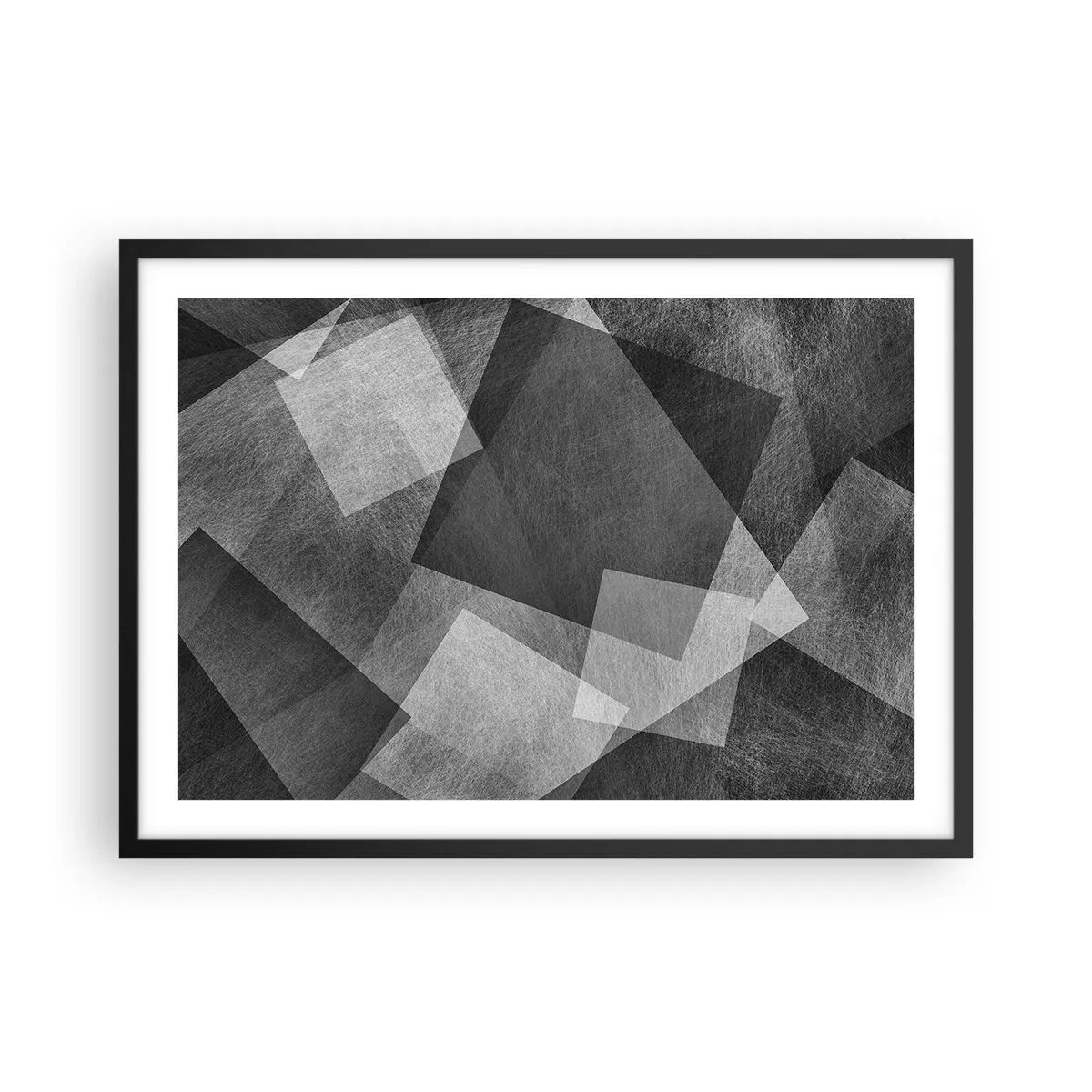 Plagát v čiernom ráme - Odveký symbol trvalosti a poriadku - 70x50 cm