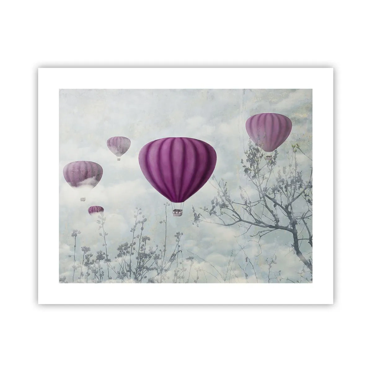 Plagát - Ako lode na oblohe - 50x40 cm