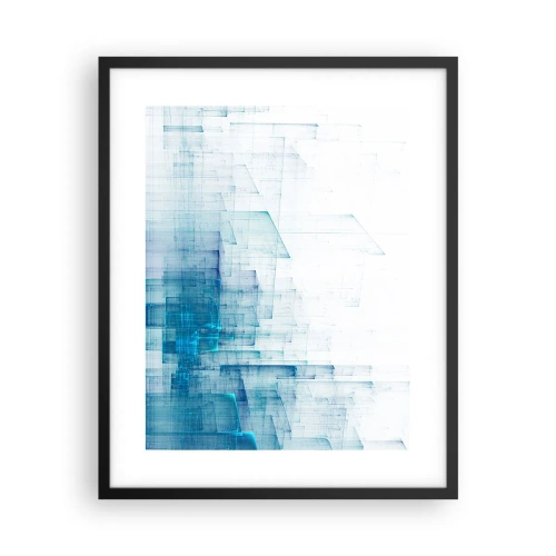 Plagát v čiernom ráme - Ako sa stal priestor - 40x50 cm