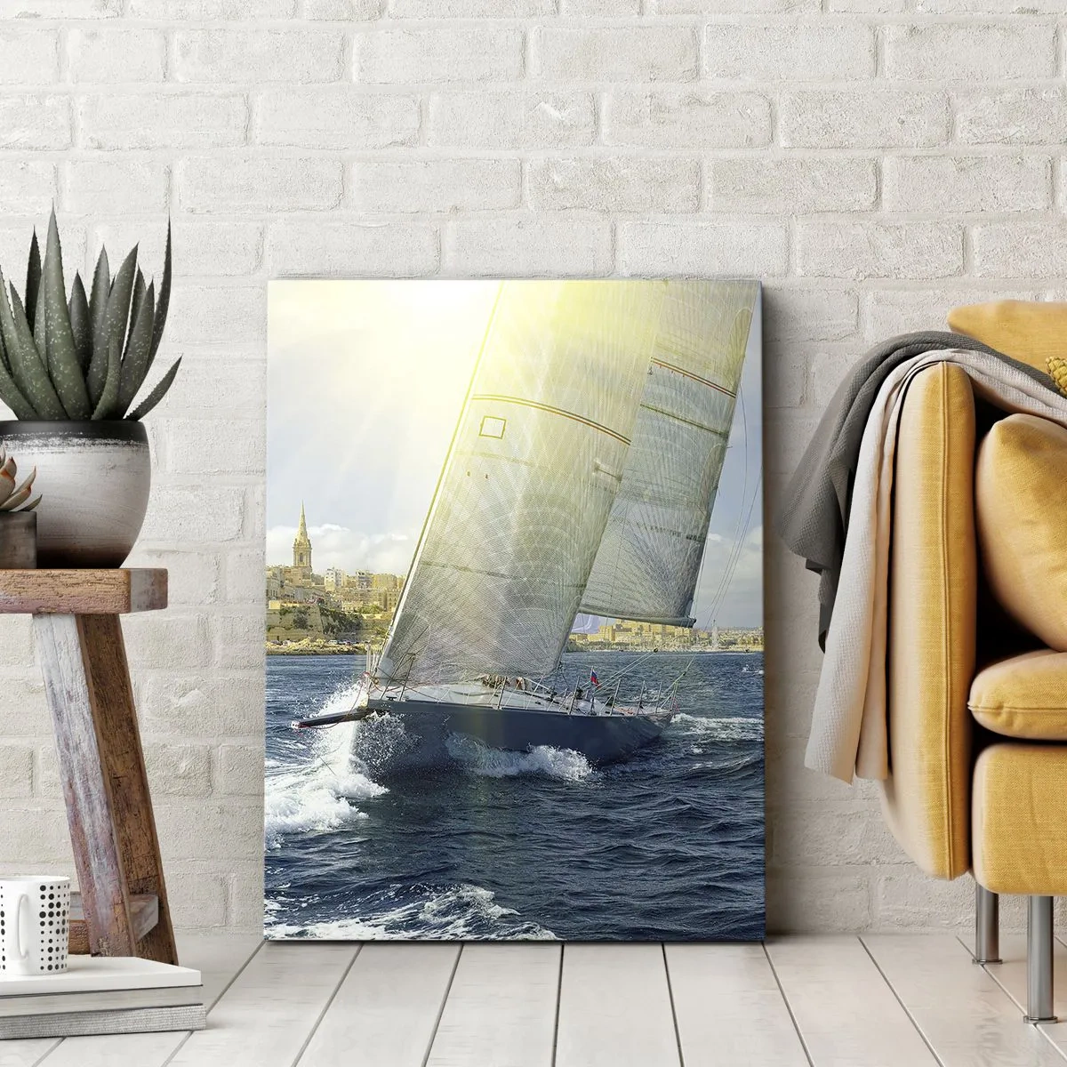 Obraz na plátne - Čas odísť z mesta - 50x70 cm