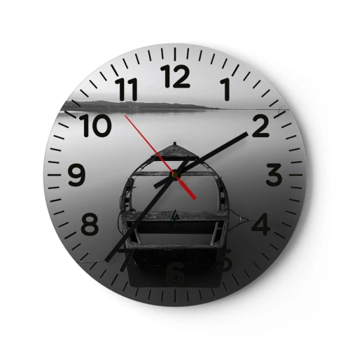 Nástenné hodiny - Túžba a melanchólia - 30x30 cm