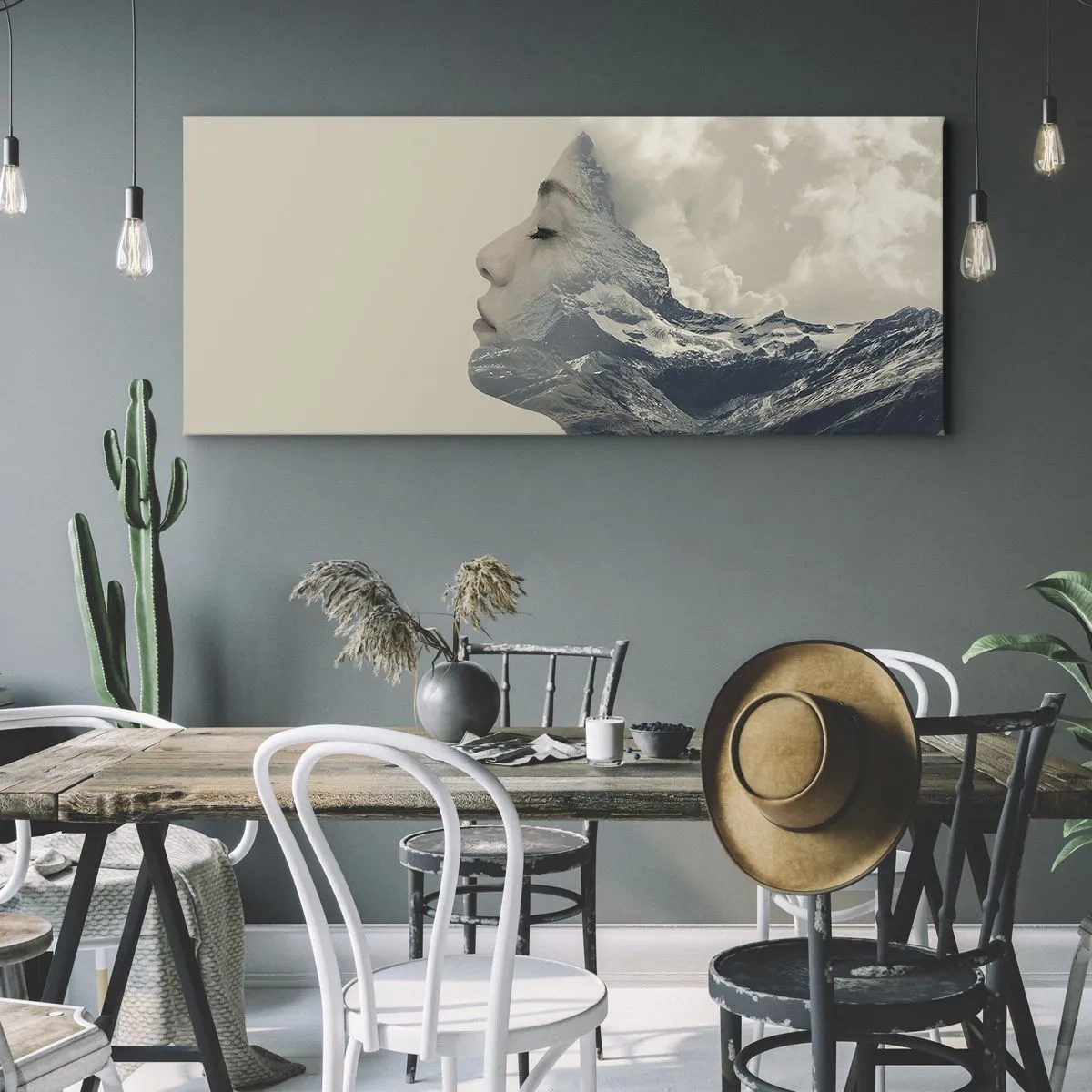 Obraz na plátne - Krása živlov - 160x50 cm
