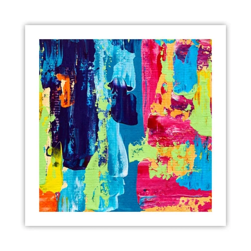 Plagát - Život je krásny! - 50x50 cm