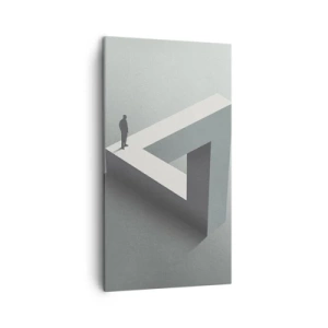 Obraz na plátne - A predsa je to možné - 45x80 cm