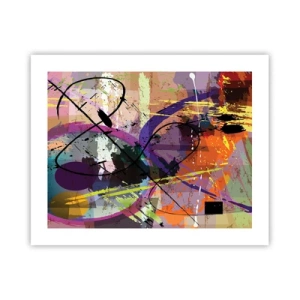 Plagát - Možno priamo alebo okolo - 50x40 cm