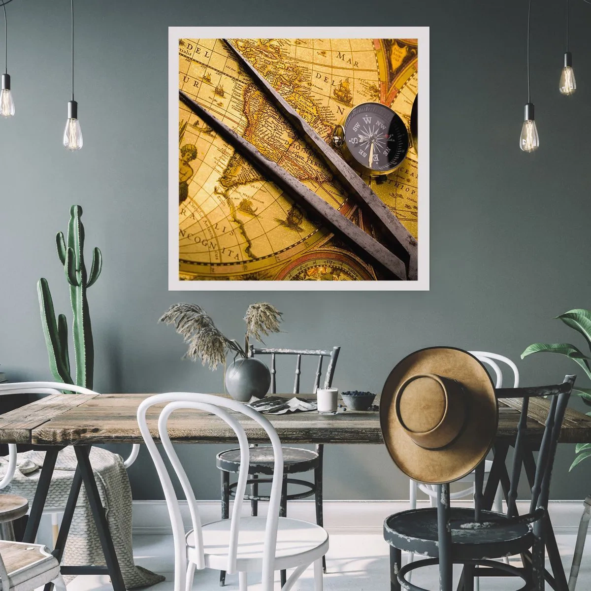 Plagát - Kde sú tie poklady? - 50x50 cm