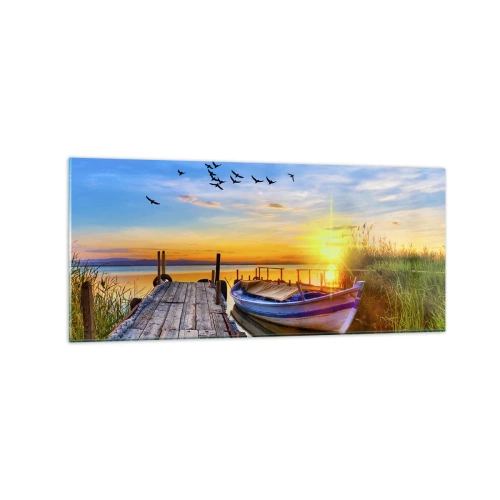 Obraz na skle - Dovidenia, do zajtrajška - 120x50 cm