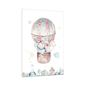 Obraz na skle - Čoskoro sa vrátime! - 70x100 cm