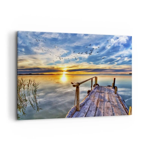 Obraz na plátne - Vietor ide odpočívať - 100x70 cm