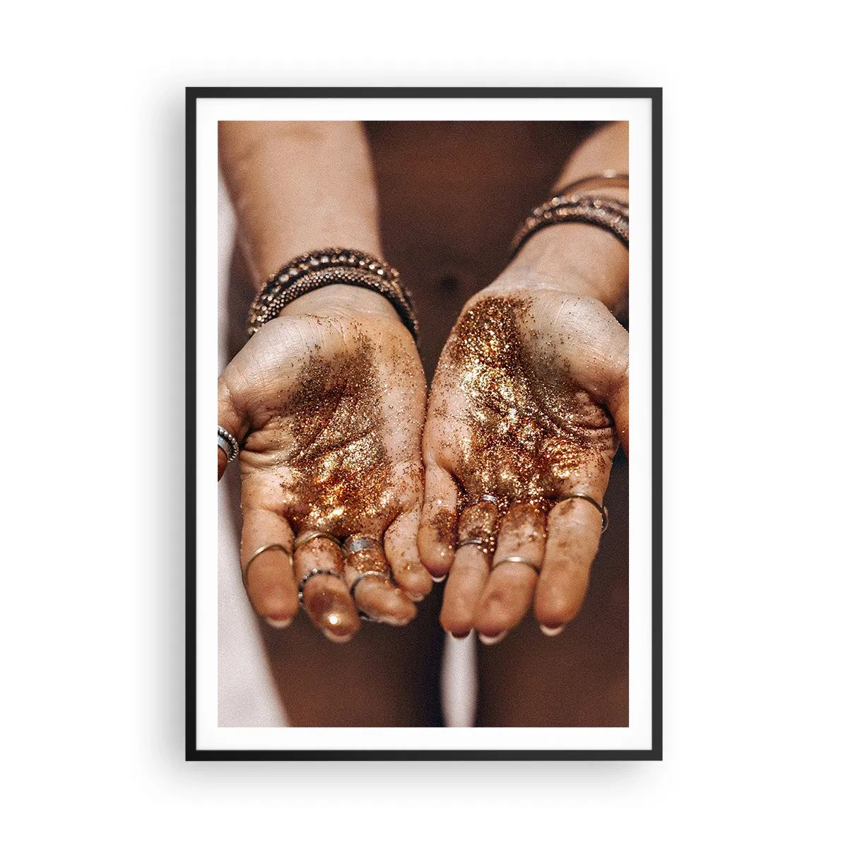 Plagát v čiernom ráme - Darček pre teba - 70x100 cm