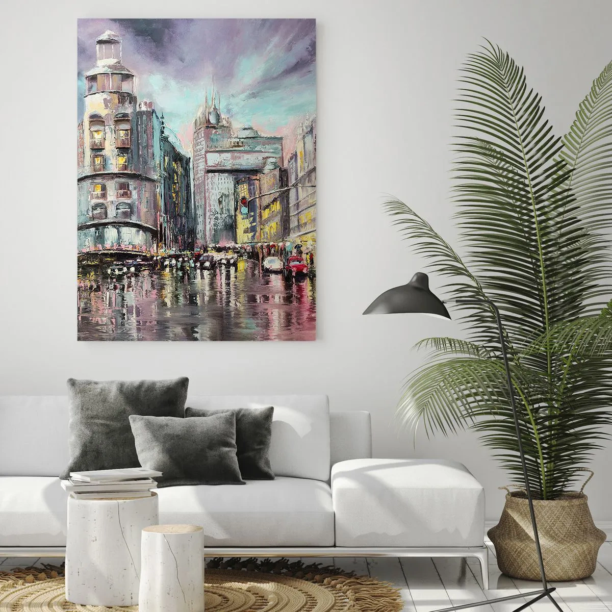 Obraz na skle - To bude vydarený večer - 50x70 cm
