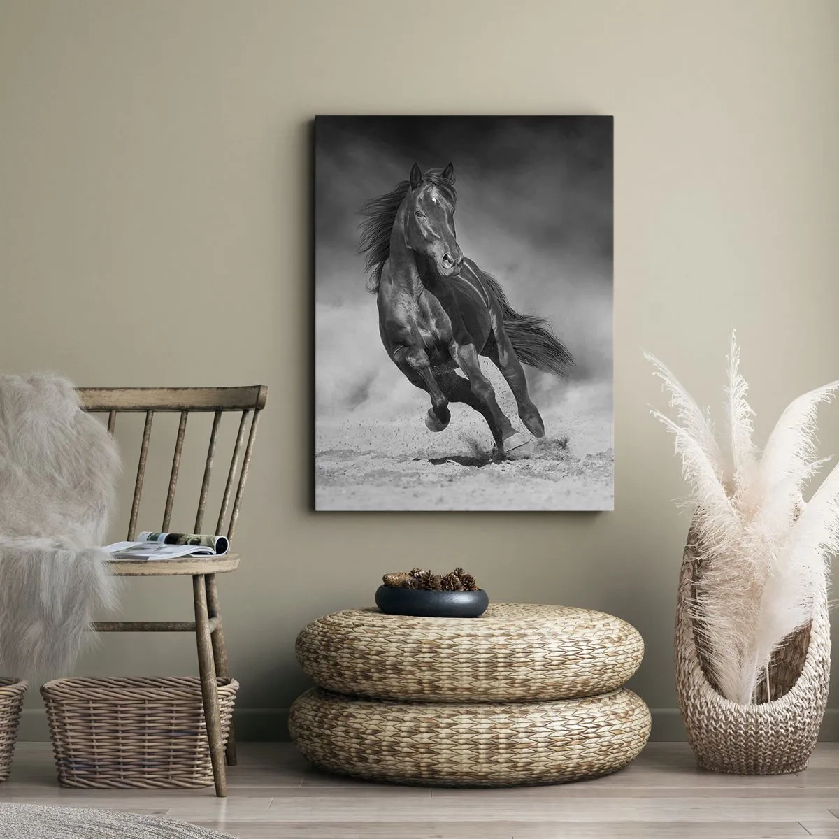 Obraz na plátne - Hodné samotného emira - 45x80 cm