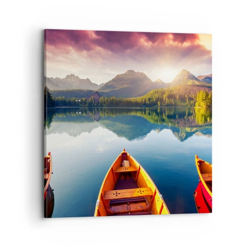 Obraz na plátne - Nič proti prírode - 70x70 cm