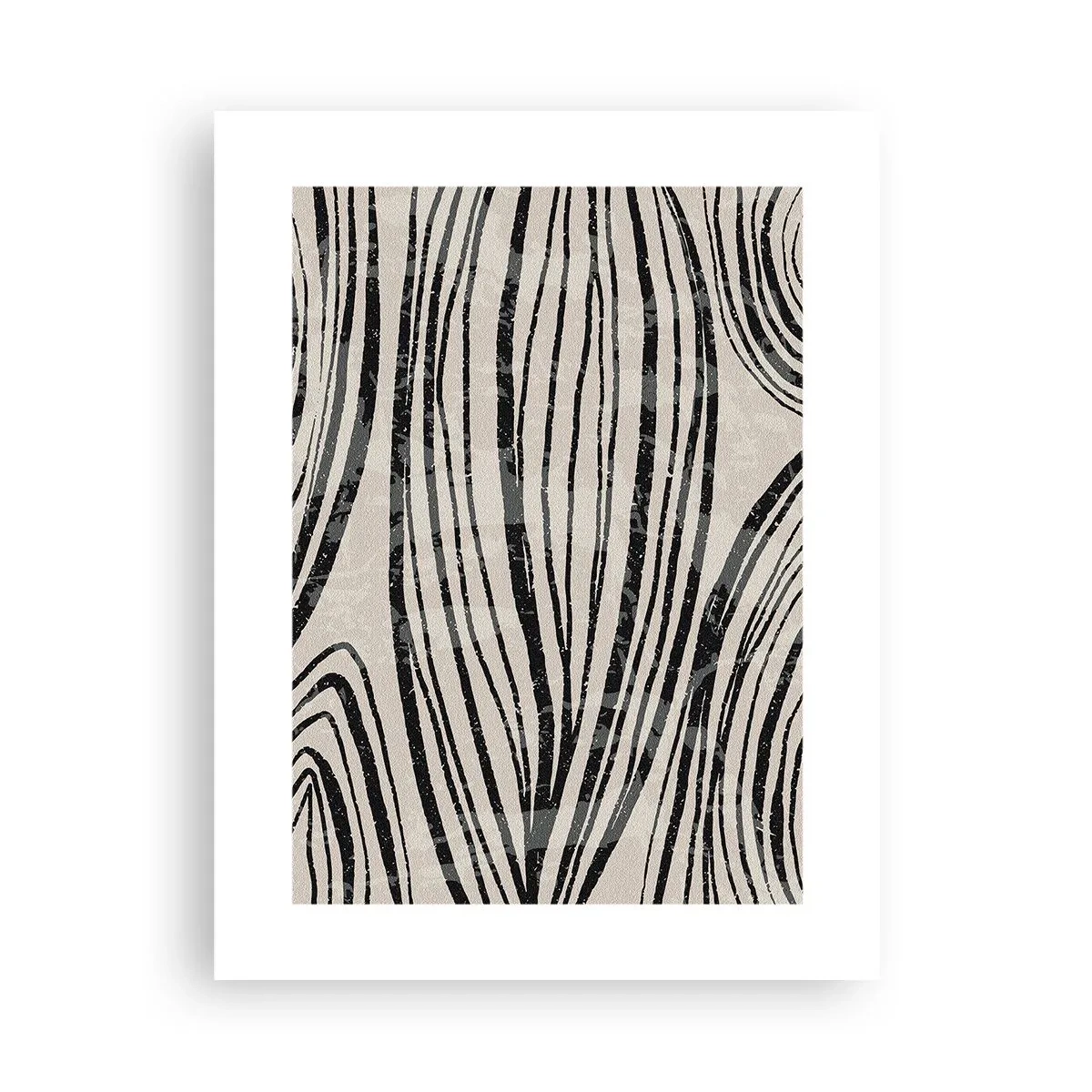 Plagát - Močiar s líniami - 30x40 cm