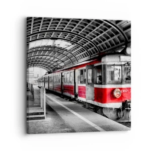 Obraz na plátne - Možno je to životná cesta? - 30x30 cm
