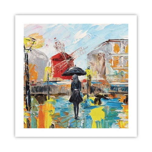 Plagát - Parížske legendy - 50x50 cm