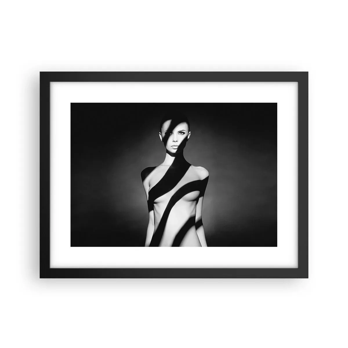 Plagát v čiernom ráme - V septembri aj v tieni - 40x30 cm