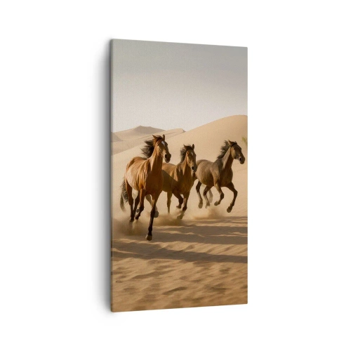 Obraz na plátne - Voľné ako vietor - 45x80 cm