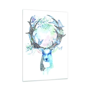 Obraz na skle - Sila a jemnosť prírody - 50x70 cm