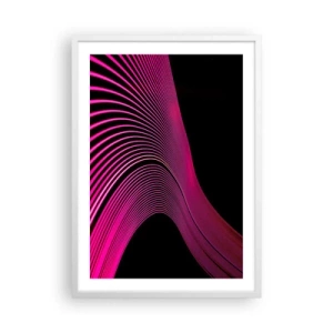 Plagát v bielom ráme - Bulvár svetla - 50x70 cm