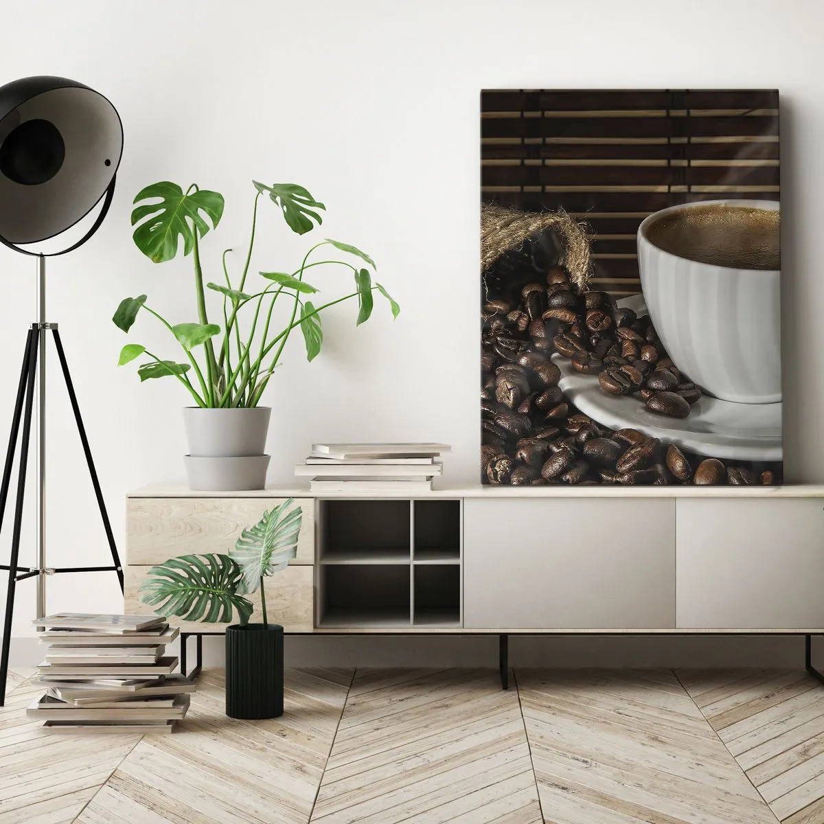 Obraz na plátne - Čiernosť uhlia, priezračnosť jantáru - 50x70 cm