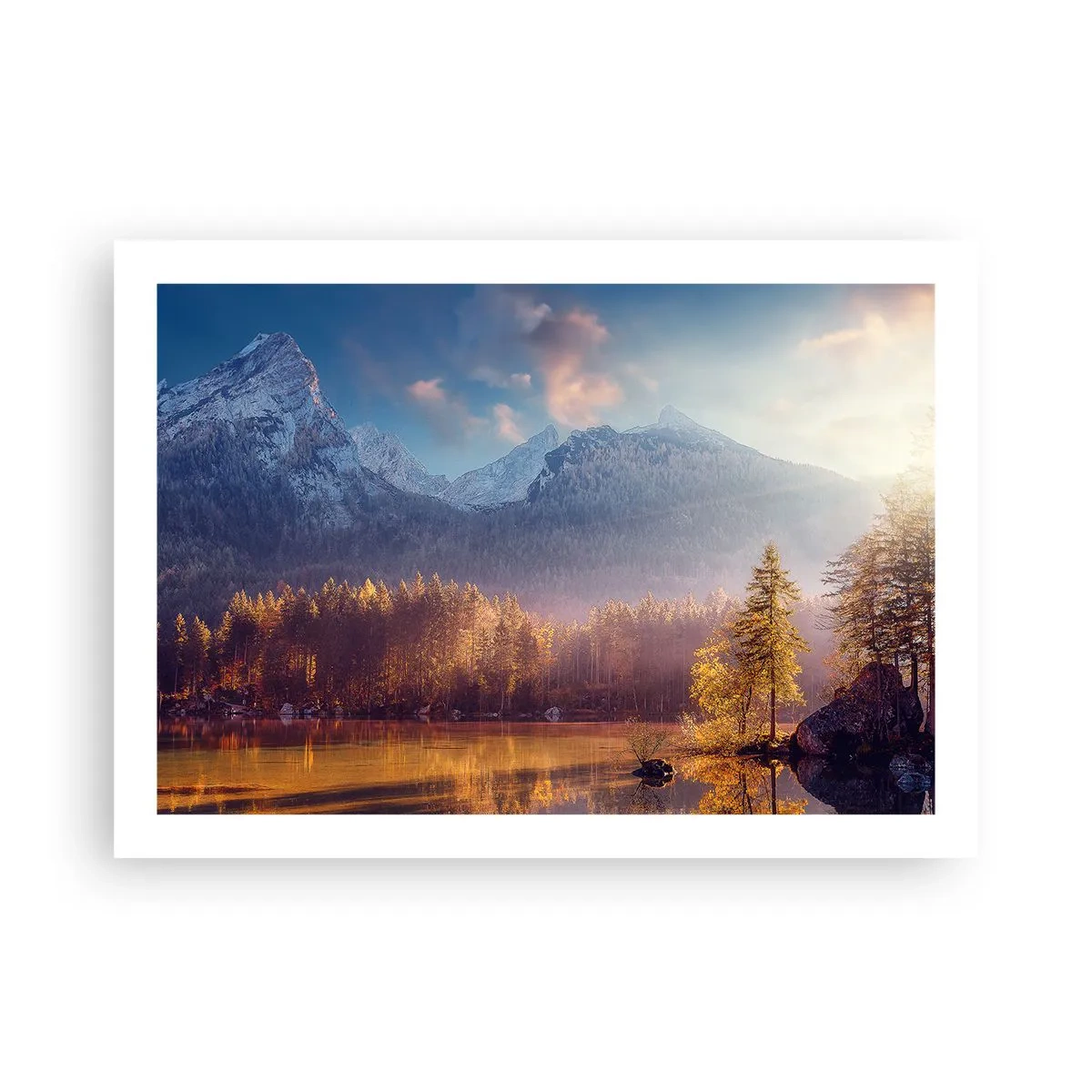 Plagát - V horách a údoliach - 70x50 cm