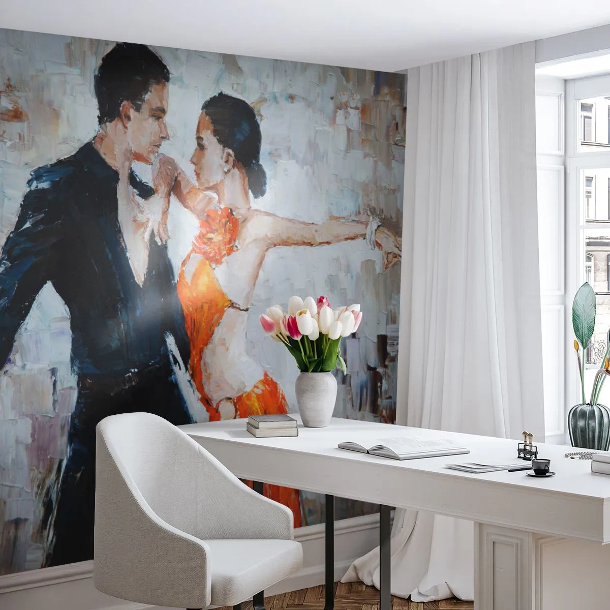 Fototapeta Standard Eco - Dirty dancing - Abstrakcia, Tancujte, Tango - 400x280 cm