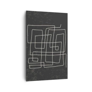 Obraz na plátne - Nie je to tak jednoduché - 80x120 cm