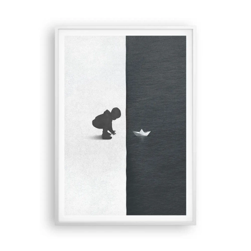 Plagát v bielom ráme - Veľká výprava - 70x100 cm