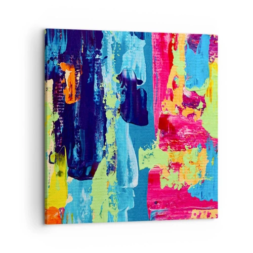 Obraz na plátne - Život je krásny! - 60x60 cm