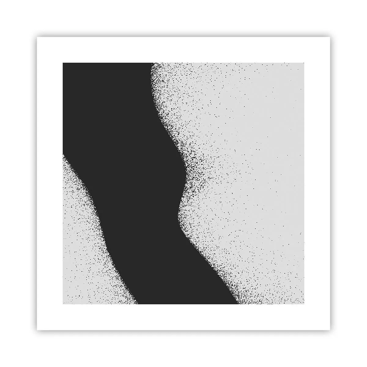 Plagát - Plynulá rovnováha - 40x40 cm