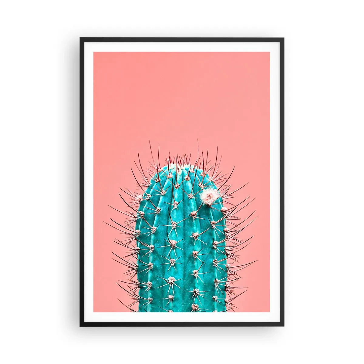 Plagát v čiernom ráme - Len pozeraj - 70x100 cm