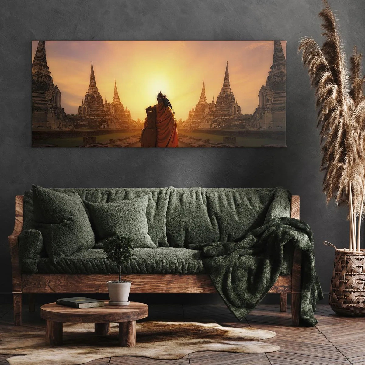 Obraz na plátne - V kľude večnosťou - 100x40 cm