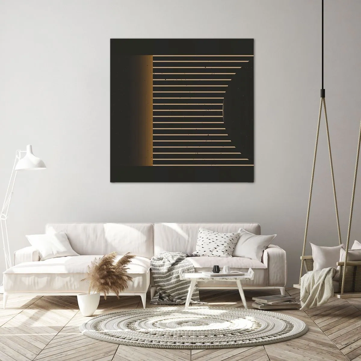 Obraz na plátne - Preskúmať temnotu - 70x70 cm