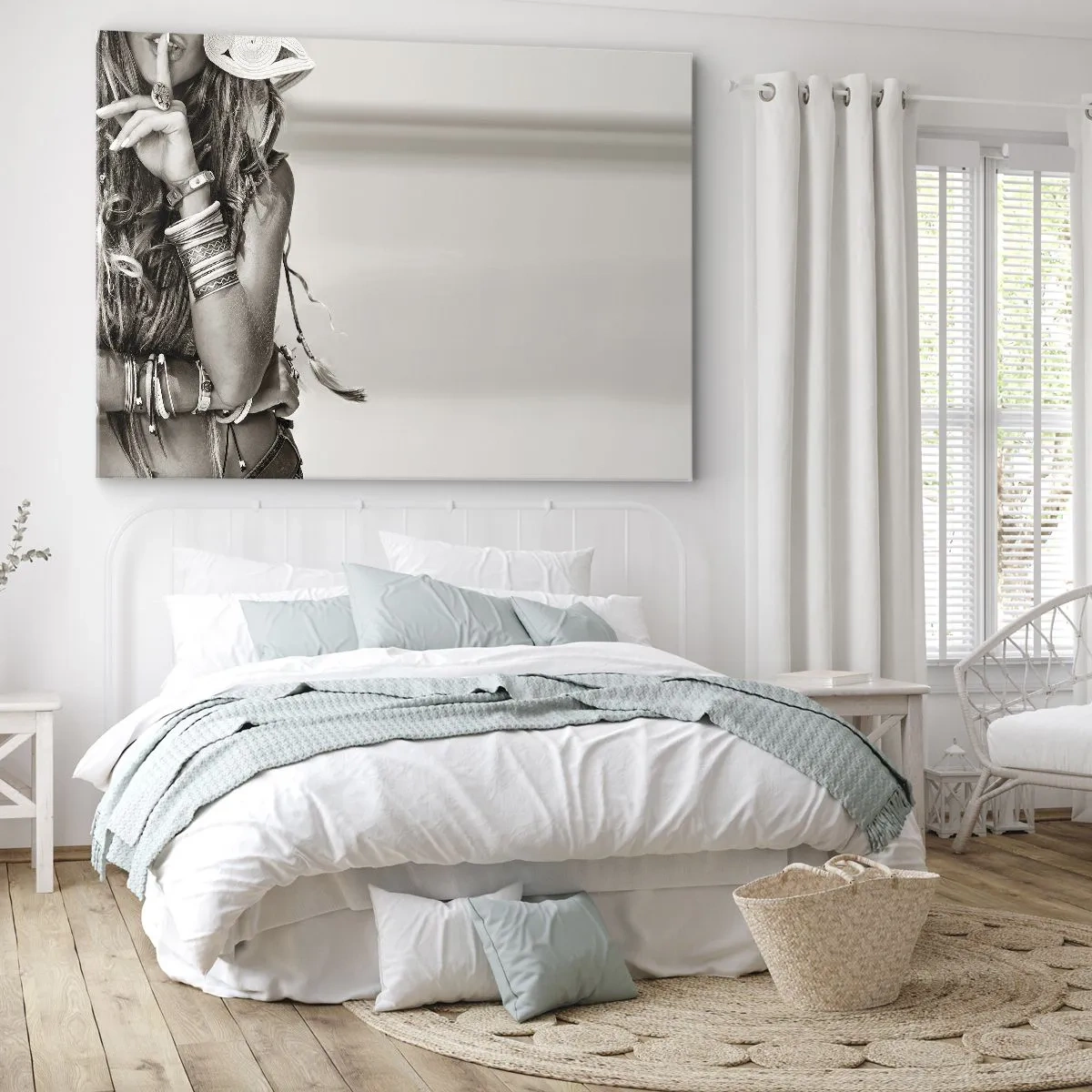 Obraz na plátne - Ako dievča - 100x70 cm