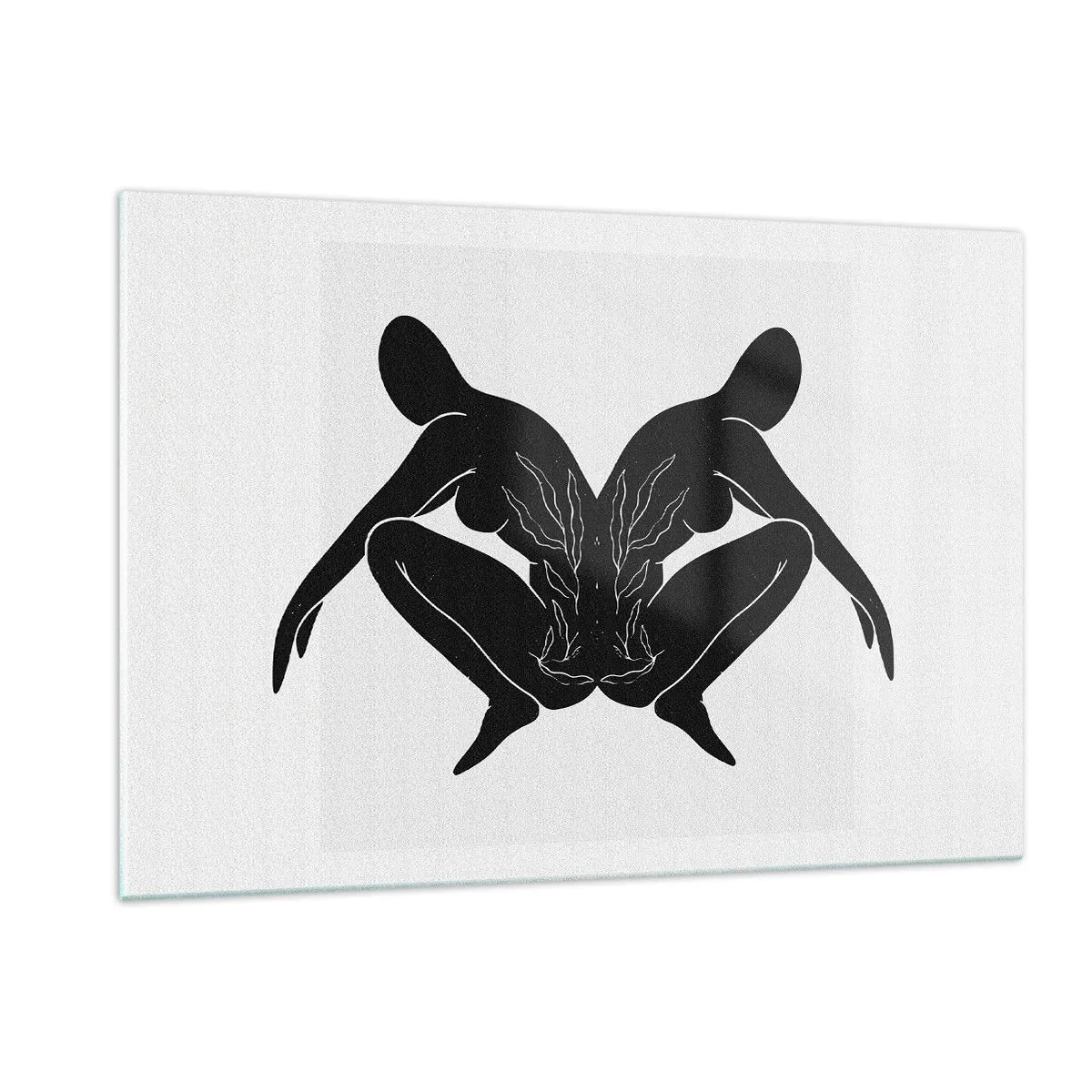 Obraz na skle - Spoločná duša - 120x80 cm