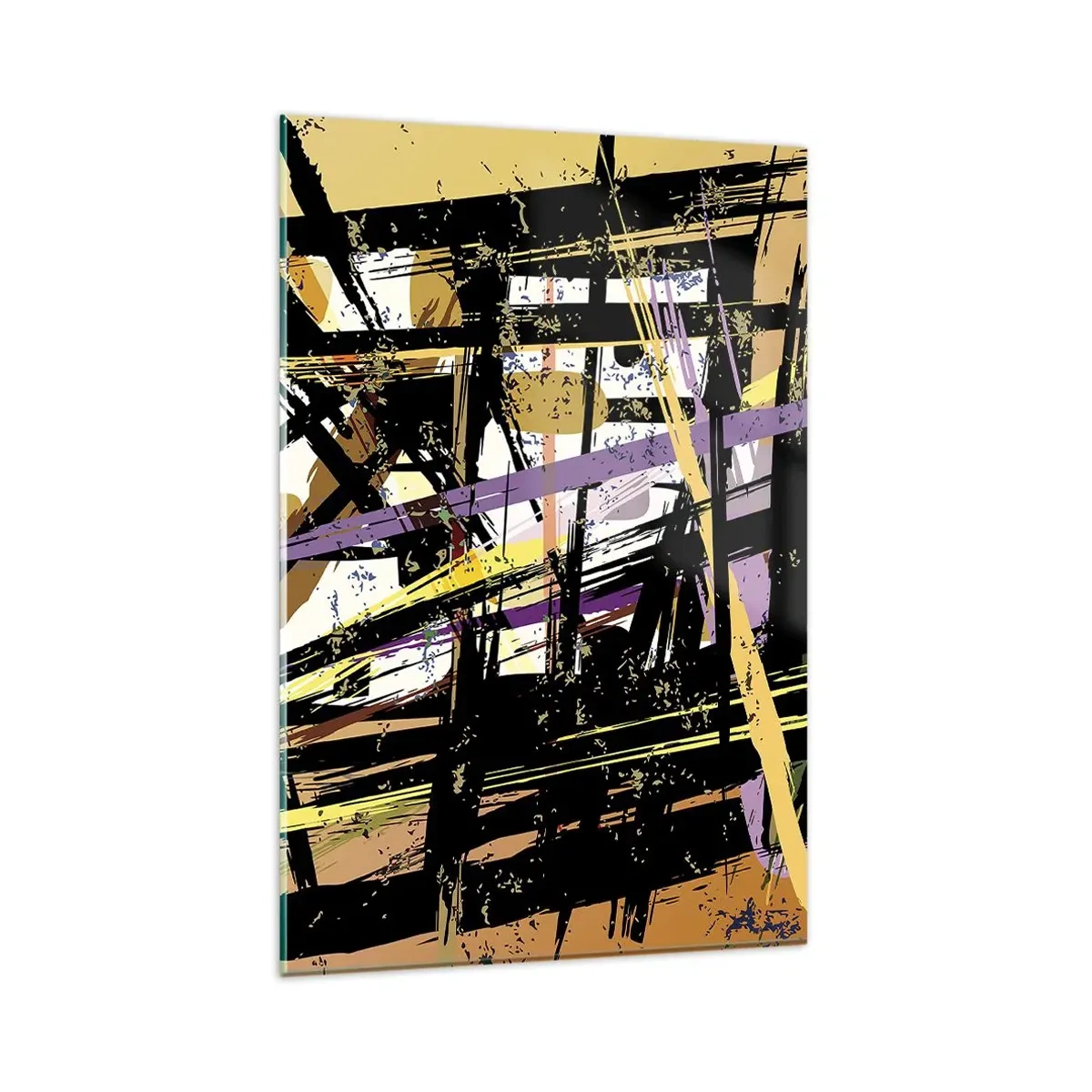 Obraz na skle - Ostrý rez - 80x120 cm