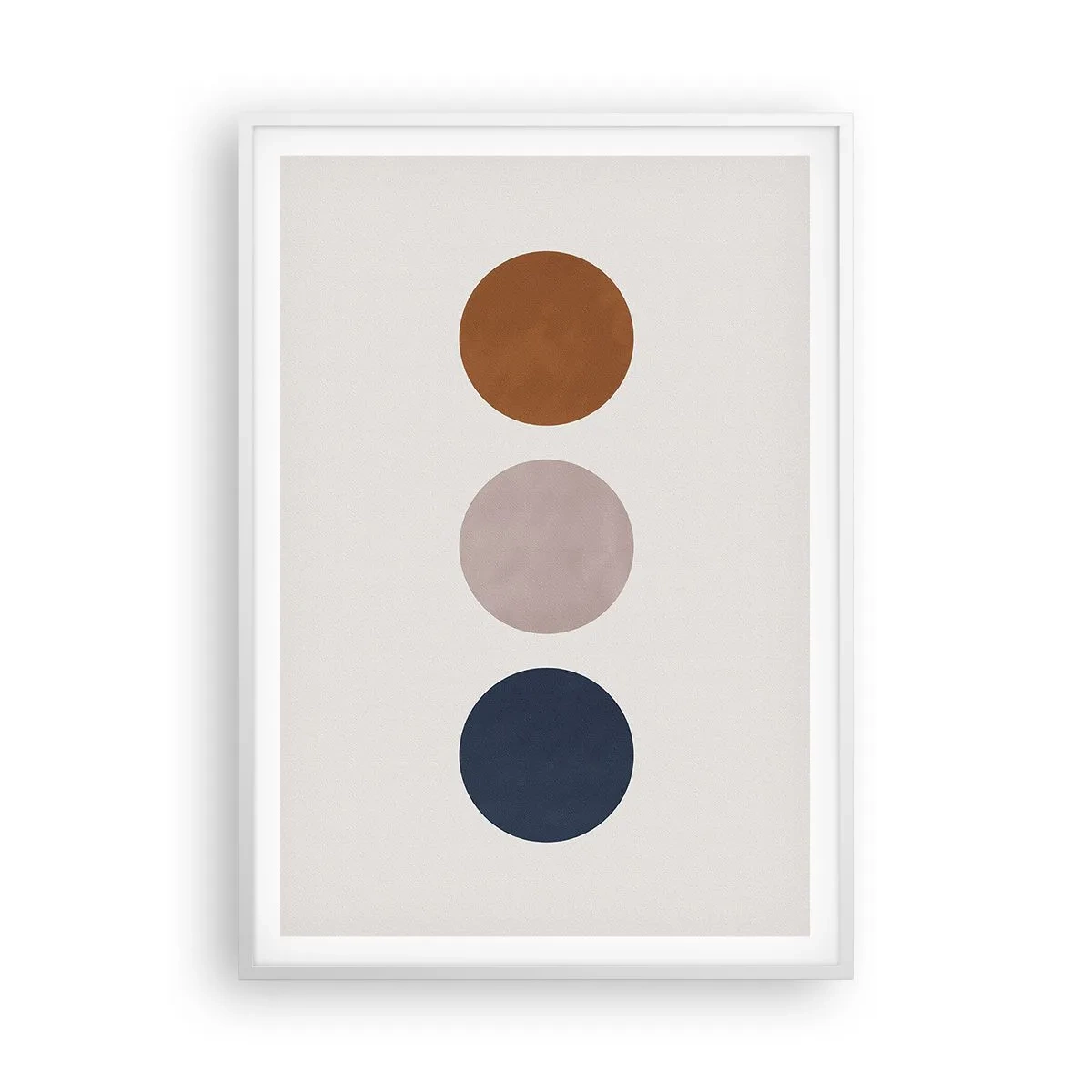 Plagát v bielom ráme - Symbol dokonalosti - 70x100 cm