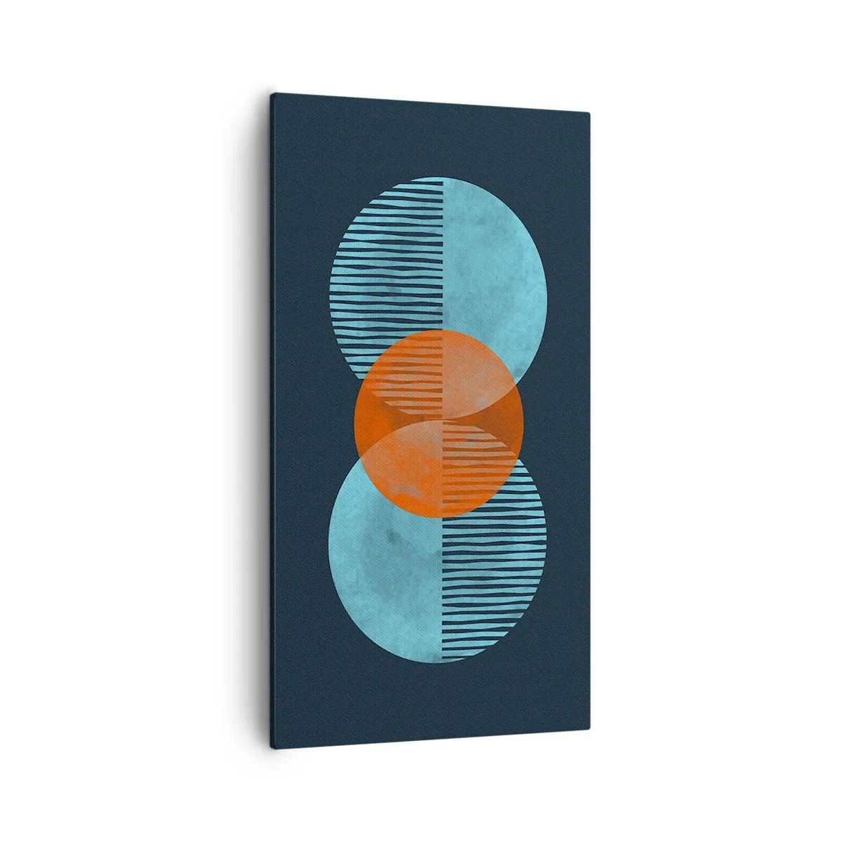 Obraz na plátne - Symetrická kompozícia - 55x100 cm