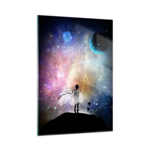 Obraz na skle - Malý princ - 50x70 cm