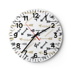 Nástenné hodiny - Sen lukostrelca - 30x30 cm