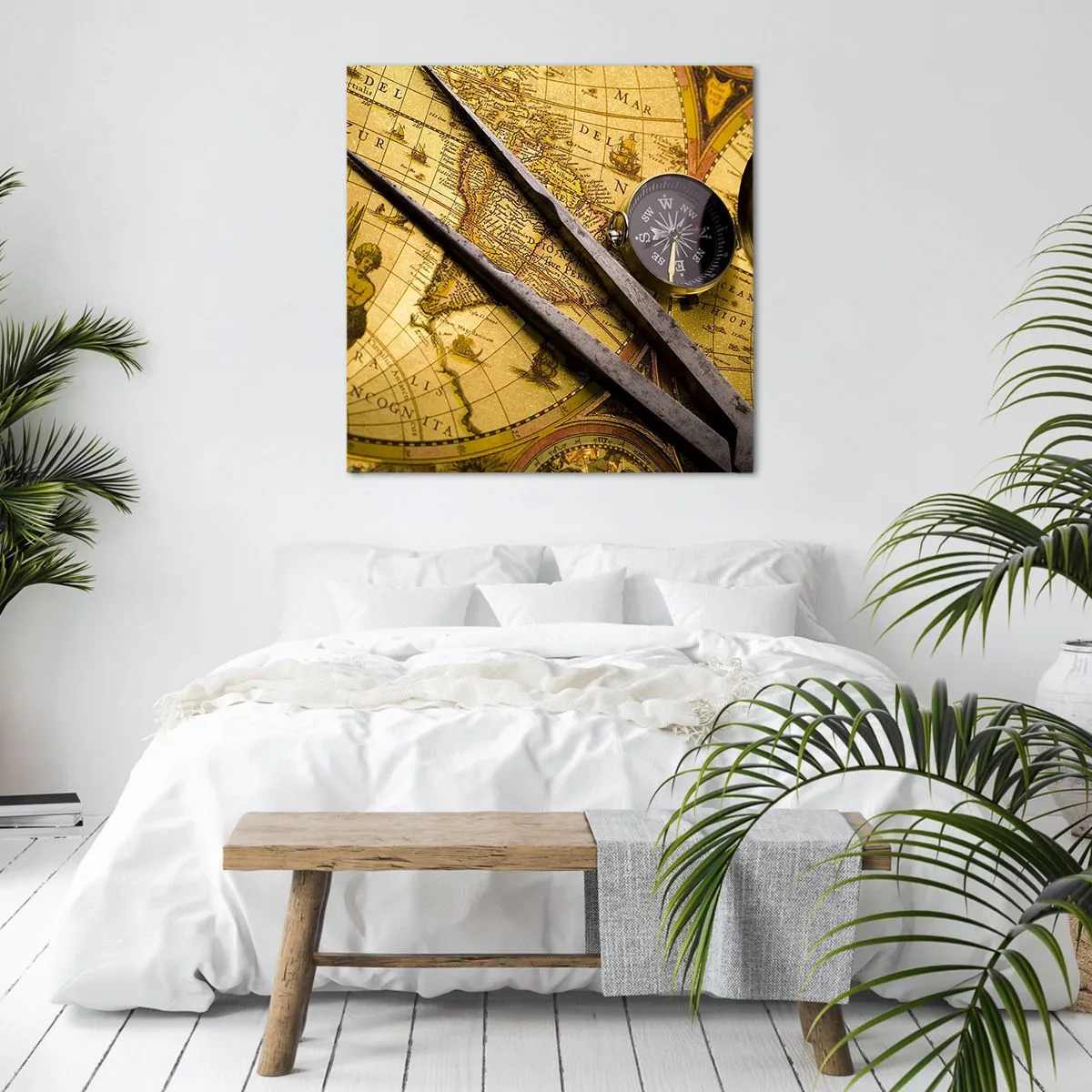 Obraz na plátne - Kde sú tie poklady? - 60x60 cm