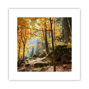 Plagát - Čas na odpočinok - 30x30 cm