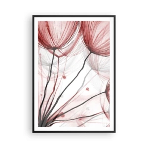 Plagát v čiernom ráme - Pred odletom - 70x100 cm
