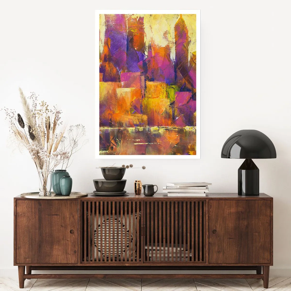 Plagát - Metropolitná kompozícia - 70x100 cm