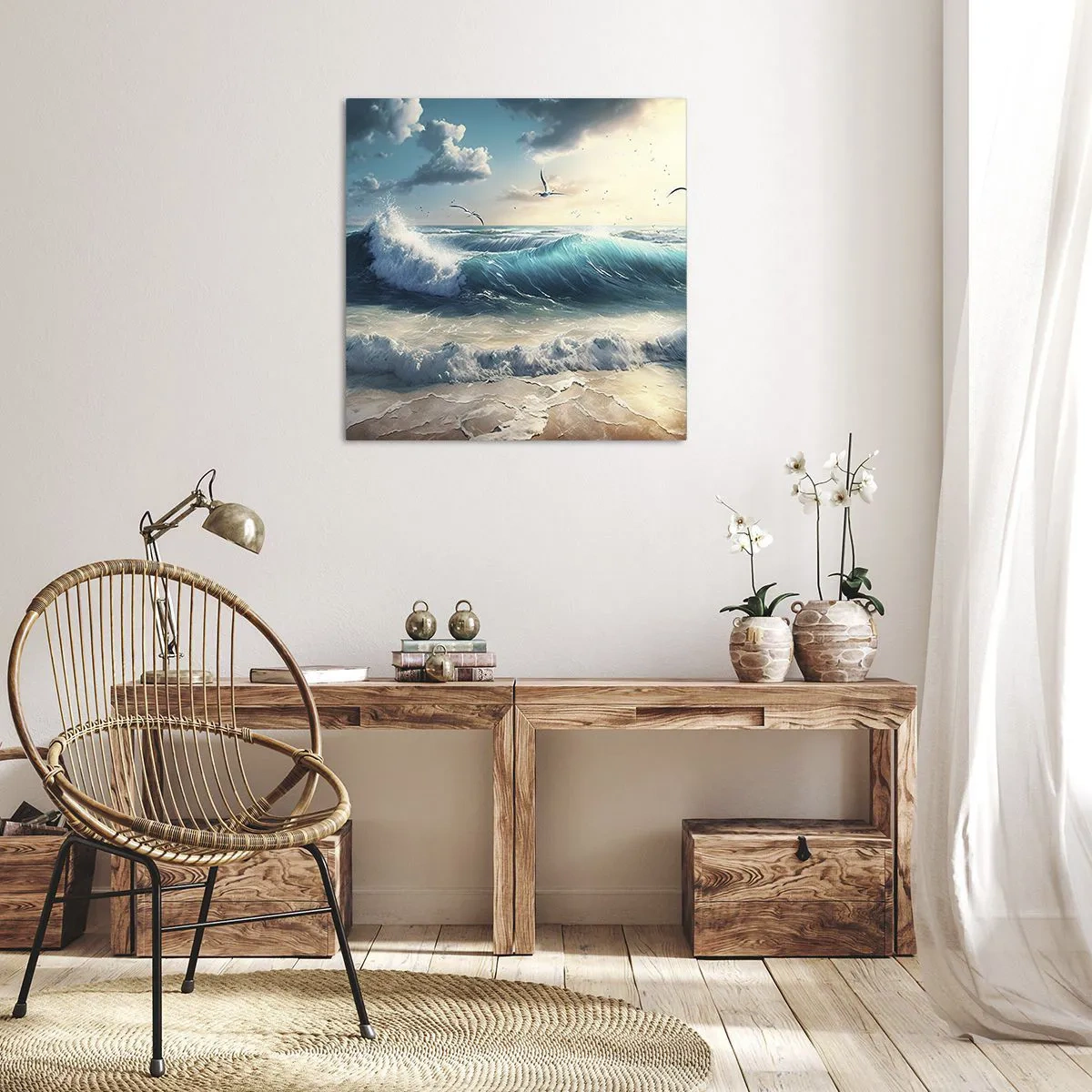 Obraz na plátne - Šušťanie len pre teba - 40x40 cm